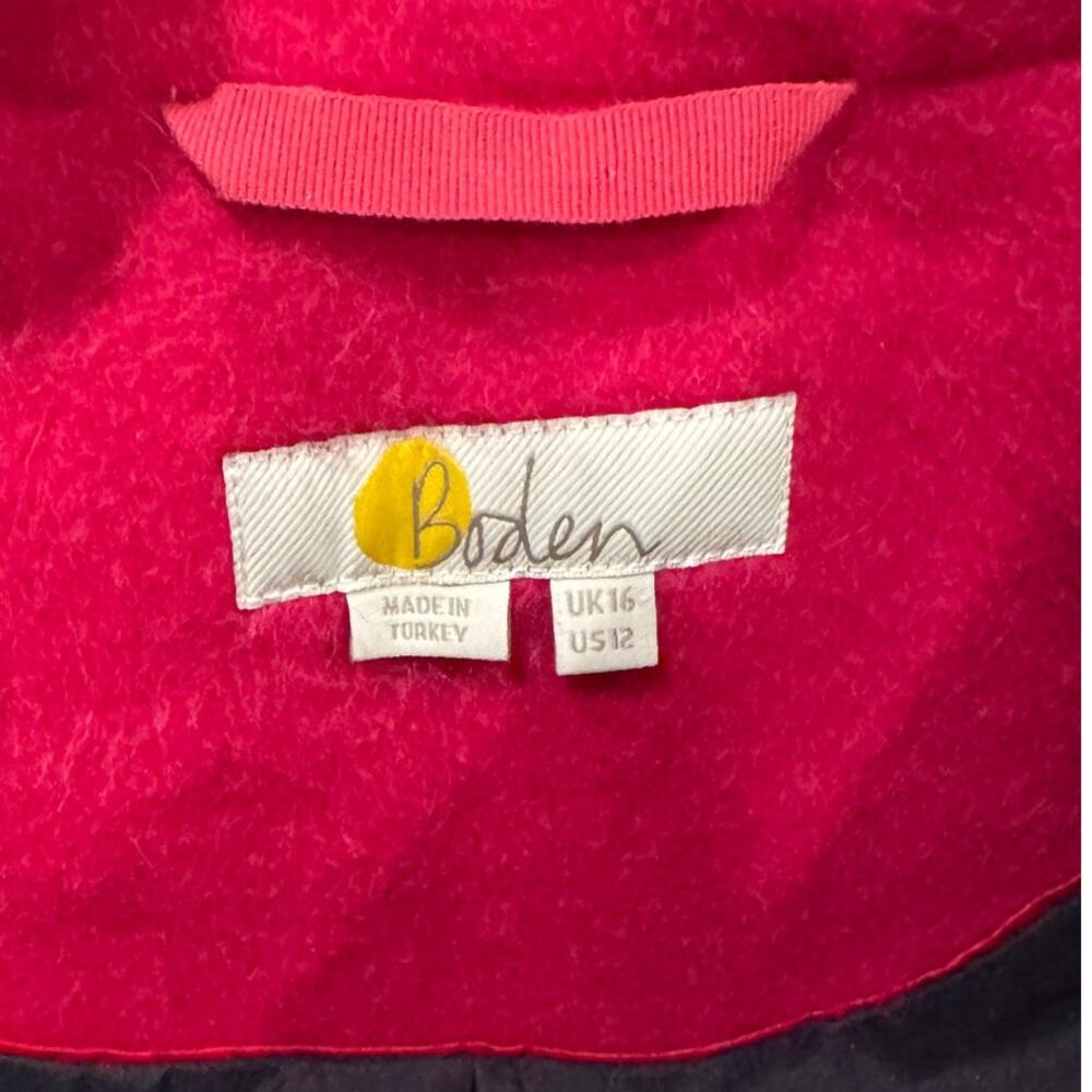BODEN Drawn Wool Blazer Size US/12 - Picture 11 of 16